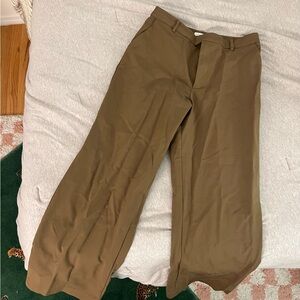 Good American - Brown Slack Pants